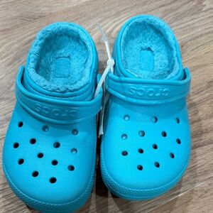 CROCS Kids Vibrant Blue Slippers